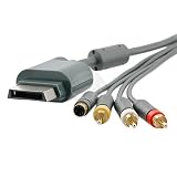 41HtPhZTmjL. SL160  For Xbox 360 S Video Audio Video AV SAV S AV Cable Cord
