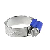 uxcell ホースクランプ　チューブブラケット　ブルーバンド　ステンレス鋼　1個