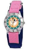 Pocahontas Disney Kids’ Time Teacher Pink Velcro Watch # D046S503