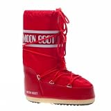 Tecnica Moon Boot Nylon Kids 140044-3jr Jungen Ski, Snowboardschuhe Rot