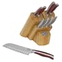 Chicago Cutlery 10-Piece Cayenne Set, Red