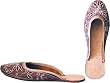 Beaded & Sequin Indian Leather Slippers for Women Handcrafted Casual Footwear Available in Various Sizes