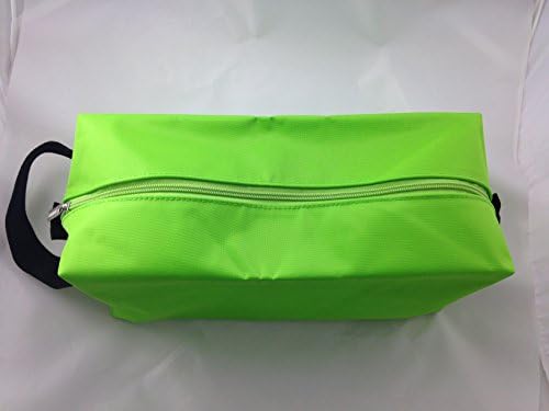 Small Tool Pencil Case Pouch Green Rubberised