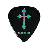 Pickboy Heavy Metal, The Cross, Celltex, 1.00mm, 50 picks