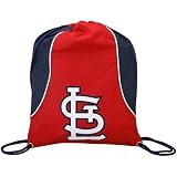 St. Louis Cardinals Red-Navy Blue Axis Drawstring Backpack