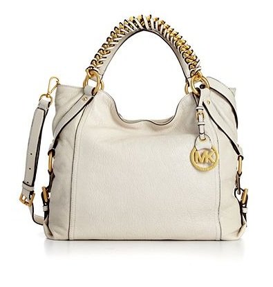 Michael Michael Kors Tristan Large Shoulder Tote Vanilla