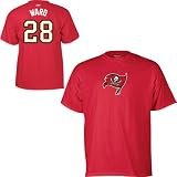 Reebok Tampa Bay Buccaneers Derrick Ward Name & Number T-Shirt Size: Large