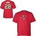 Reebok Tampa Bay Buccaneers Derrick Ward Name & Number T-Shirt Size: Large