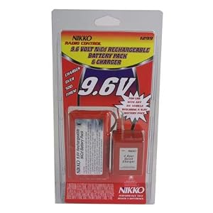 Nicad Battery w 4 Hour Charger,9.6V by Nikko America