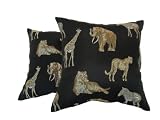 Newport Layton Home Fashions 2-Pack Zoolander Pillow, Black