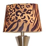 frockZ Mixed Up Tiger Medium Drum Tiger Lampshade Slipcover Lamp