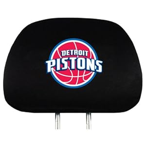 NBA Detroit Pistons Head Rest Covers