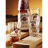 original Jim Beam Gl�ser 2er Set Special Edition Exclusiv Glasvon "American Shop"
