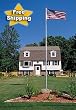 20' Bronze SunSetter Flagpole