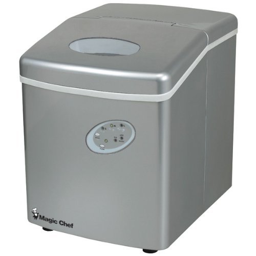 Magic Chef Portable Ice Maker Silver MCIM22TS Find Discount 1606