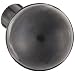 Davies Thermoset Ball Knob, Smooth Rim, Threaded Hole, 1/4"-20 Thread Size X 3/8" Thread Length, 1-1/4" Diameter (Pack of 5)