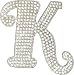 Men's K INITIAL Punk Rock Metal Belt Buckle