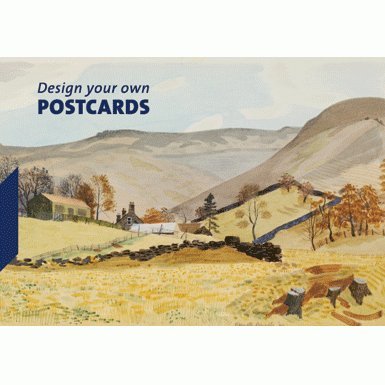 Blank Watercolour Postcard Book