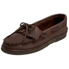 Minnetonka Moosehide Fringed Kilty Moccasin