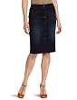Democracy Womens Button Front Pencil Skirt