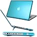 iPearl mCover Hard Shell Case with FREE keyboard cover for Model A1278 13-inch Regular display Aluminum Unibody MacBook Pro - AQUA
