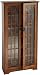 Window Pane Media Cabinet - Mission Oak