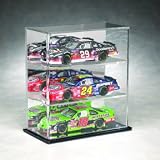 3 Car 1/24th Scale Die Cast Display w/Mirrored Bottom