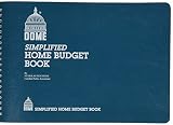 Dome 7.5-Inch Simplified Home Budget Book, Blue (840)