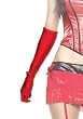 Elbow Length Satin Gloves