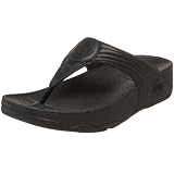 FitFlop Women's Walkstar 3 Sandal,Black Nappa,5 M US