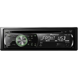 Pioneer DEH 2220 UB CD-Tuner (USB, Front-AUX-In) grün-weiß