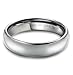 Tungary 6mm Mens Womens Tungsten Carbide Wedding Band Rings Engagement Promise Domed Size 4-14