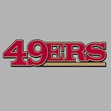 San Francisco 49ers Auto Car Bumper Decal Sticker 7.5 X 2