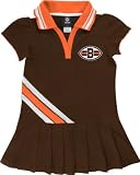 Cleveland Browns Infant Pleated Polo Dress