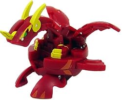 Bakugan Battle Brawlers B2 Vestroia Bakuneon LOOSE Figure Pyrus Red VOLTA