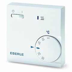 EBERLE 111110451100 Eberle RTR - E 6202 Raumtemperaturregler mit Netzschalter Ein / Aus und LED Heizen