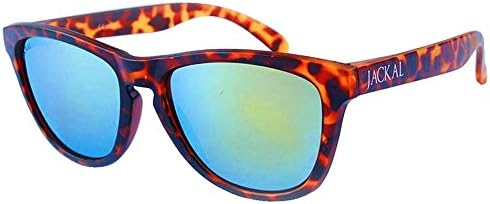 Jackal Sunglasses - TRICKLE JS044 (Premium Tortoise Frame : Gold Mirror Lens) UV400 The Best Protection