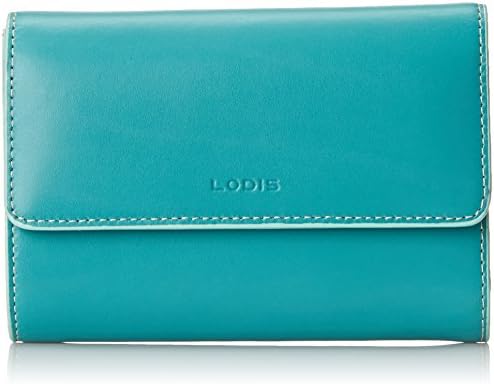 Lodis Audrey Continental Wallet, Jade/Sky, One Size