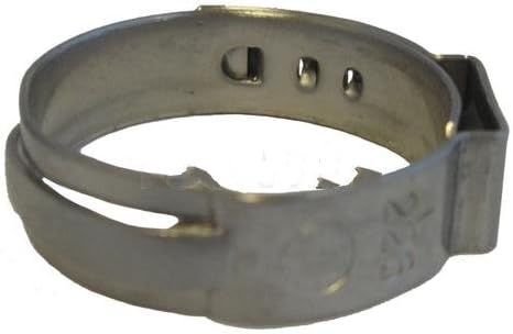 7/8inch Open Pinch Clamp .764inch - 7/8inch (100 Per Bag)-2pack