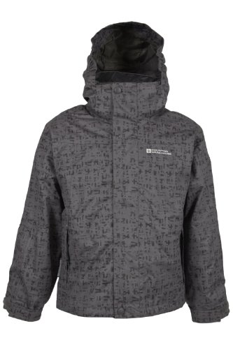 Mountain Warehouse Soto Kid's 3 in 1 Waterproof Jacket Grays 5-6 years On Sale