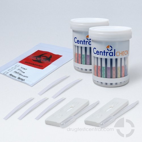 Devon Medical CLIA-Waived Nicotine Alcohol 11-panel Drug Test Kit, with Adulterants and Laboratory Confirmation for Parents