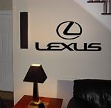 Compare Prices of garage logos-GARAGE WALL LEXUS EMBLEM LOGO DECAL STICKER ART 03