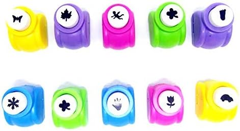 ANBANA ? Mini Craft Punch for Festival Papers and Greeting Cards, Set 10 (Random Shape) by ANBANA