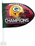NFL Green Bay Packers Super Bowl Champs Car Flag