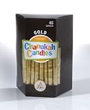 Gold Chanukah Hanukkah Candles