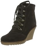 Esprit W10360, Damen Stiefel mit Keilabsatz, Braun (dunkelbraun), 40,5 EU / 7 UK