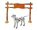 COOLOO Favorite Children Toy Farm Animals Set, Preschool Recognizing Teaching Resource, Contain 15 Pieces Of Poultry And Fences, Pretend Game For Baby Child