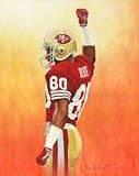 Jerry Rice San Francisco 49ers Print by Ben Teeter