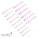 Pom Poms - 15pcs Tissue Paper Flowers,2 Different Colors,2 Sizes, Tissue Paper Pom Poms, Mother's Day decoration, Wedding Decor, Party Decor, Tissue Paper Pink, Tissue Paper Flowers Kit, Wedding, For Baby Shower -Pink and Light Pink
