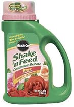 Miracle-Gro 1008591 Shake'n Feed Rose Plant Food, 4.5-Pound